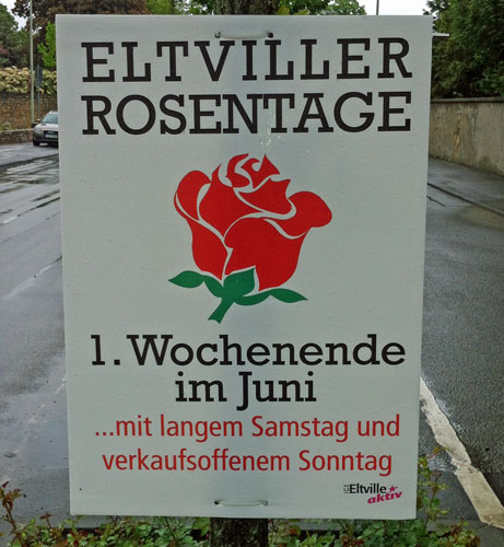 Eltviller Rosentage ⋆ Rheingau - Die Weinregion